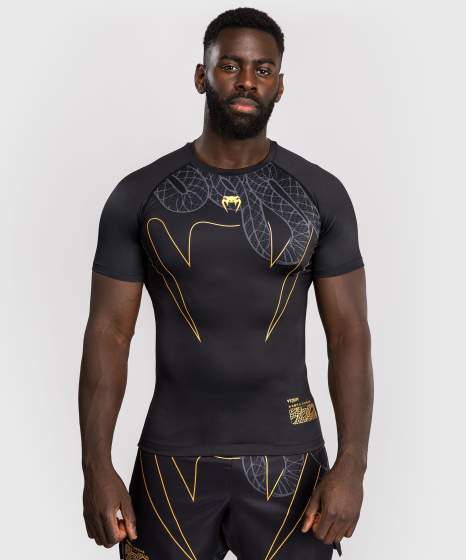 Venum Rash Guard Serpenti, Schwarz