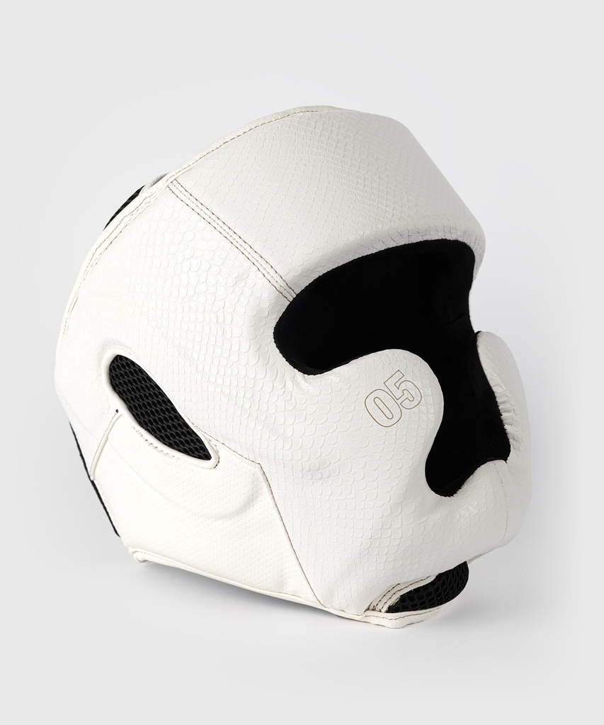 Venum Head Guard Impact Evo Scales, White