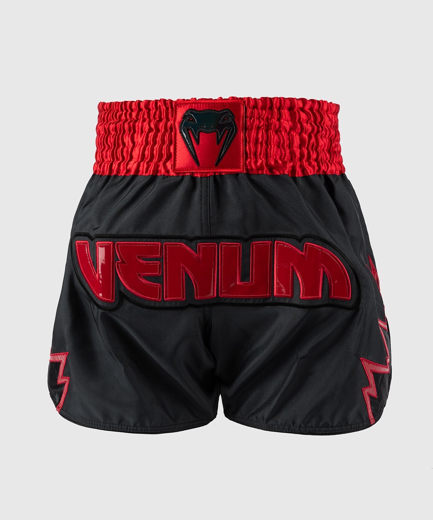 Venum Muay Thai Shorts Inferno, Black-Red