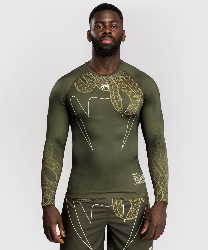 Venum Rash Guard Serpenti, Khaki