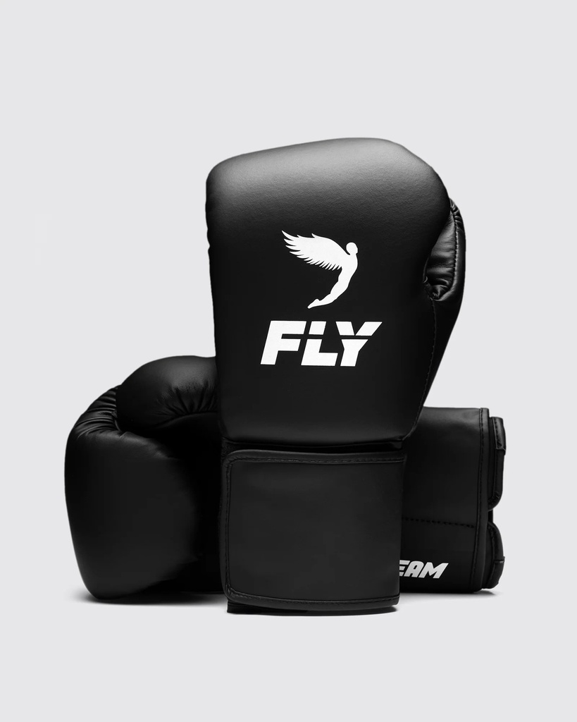Fly Boxhandschuhe Superloop Team, Schwarz-Weiß