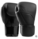Hayabusa Boxhandschuhe E1 Leder, Schwarz