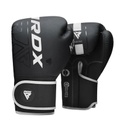 RDX Boxing Gloves F6 Kara, Black-White