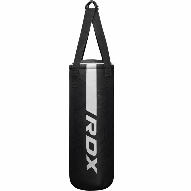 RDX Boxsack F6 Kara Kids 60x25cm 10kg, Schwarz-Weiß
