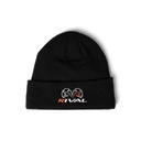 Rival Lined Cuff Tuque, Black