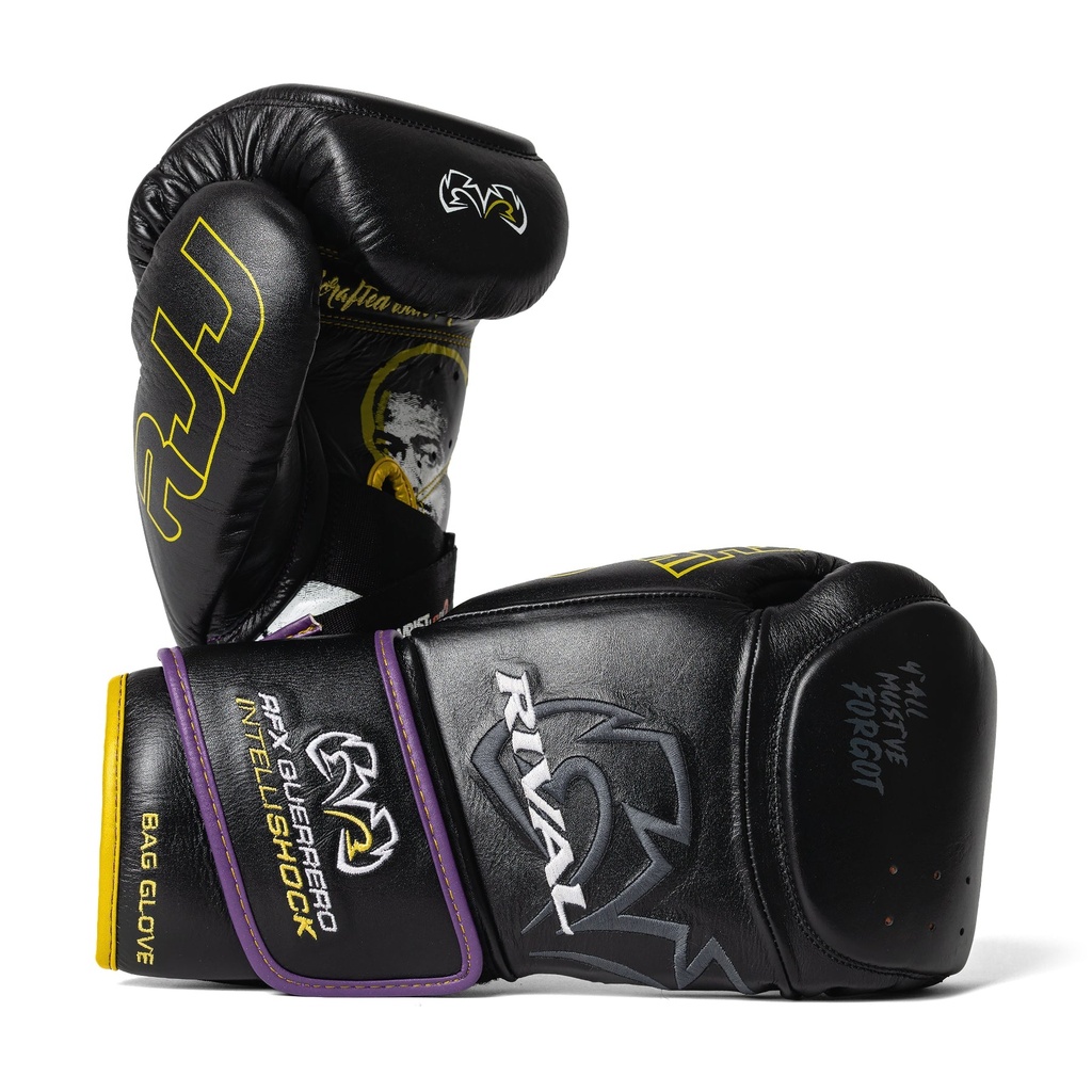 Rival Sandsackhandschuhe RFX-Guerrero Intelli-Shock RJJ Edition, Schwarz