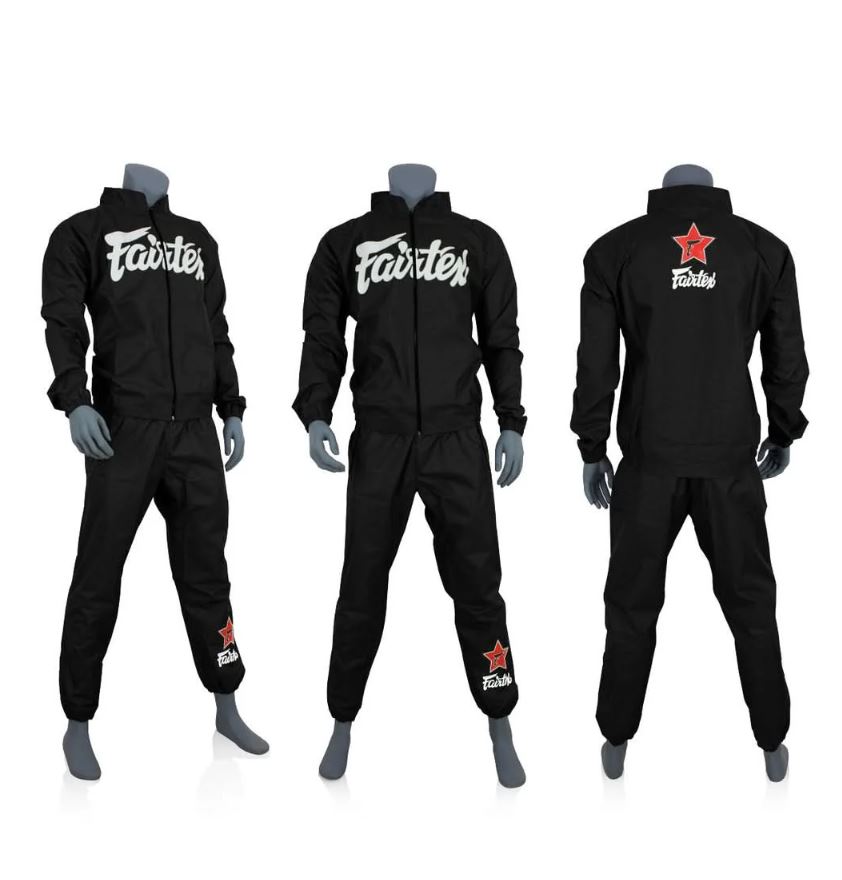 Fairtex Schwitzanzug VS2, Schwarz