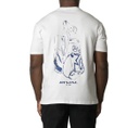 Rival T-Shirt Faded Gloves mit Spandex, Weiss