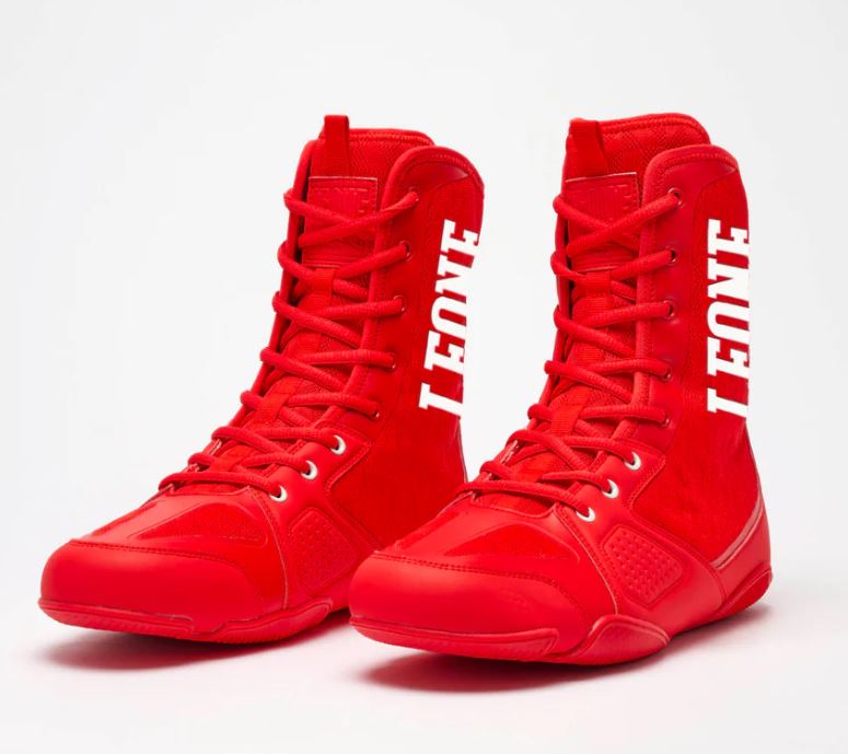 Leone Boxschuhe Professional, Rot