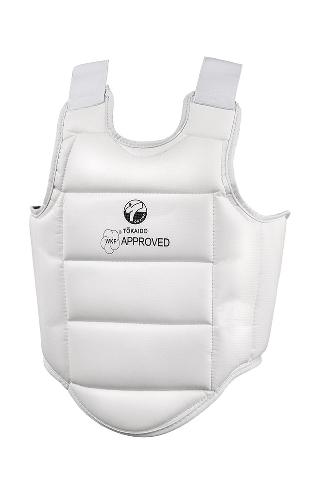 Tokaido Body Protector Karate Youth WKF, White
