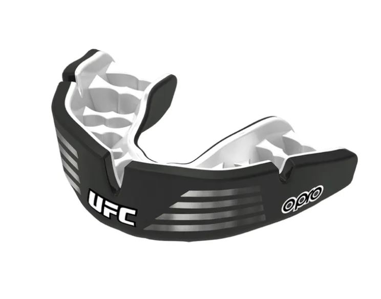 Opro x UFC Mouthguard Instant, Black-Silver
