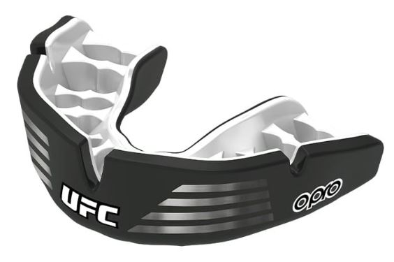 Opro x UFC Mundschutz Instant, Schwarz-Silber