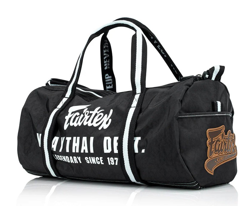 Fairtex Sporttasche Barrel BAG9, Schwarz