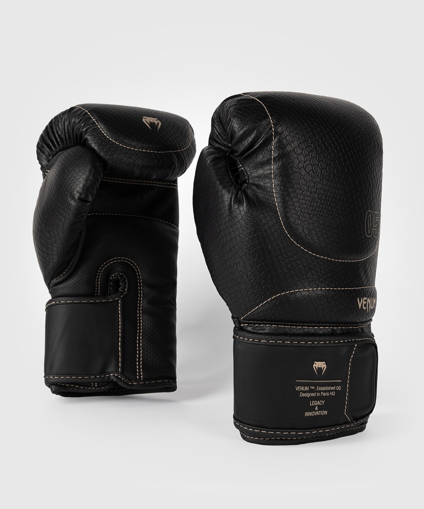 Venum Boxing Gloves Impact Evo Scales, Black