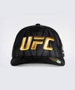 Venum Cap UFC Zenith Authentic Fight Night, Schwarz-Gold