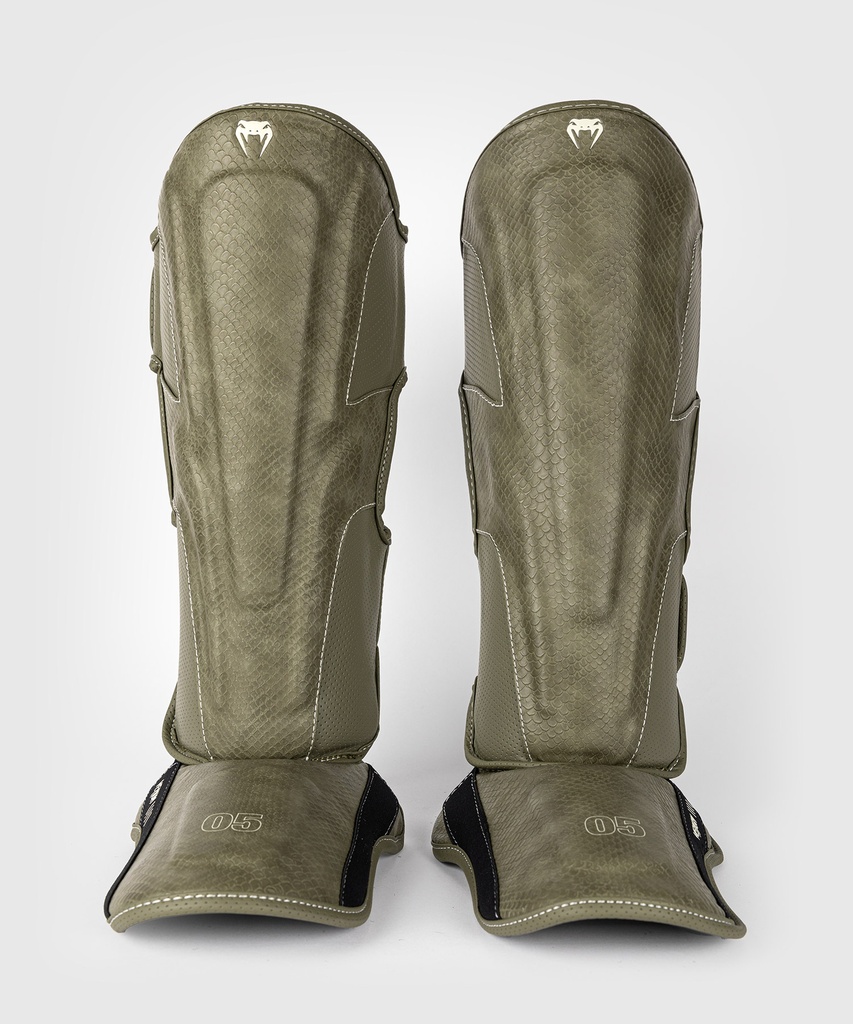 Venum Shin Guards Impact Evo Scales, Green