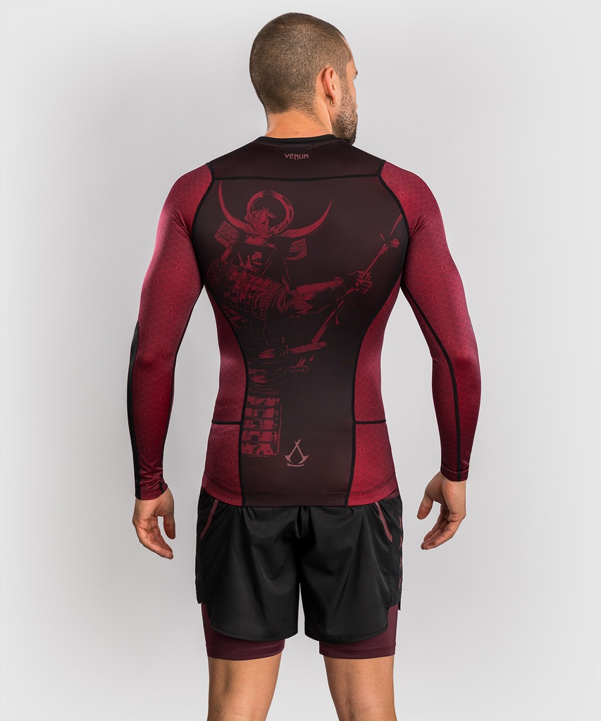Venum Rash Guard X Assassin`s Creed Shadows, Black-Red