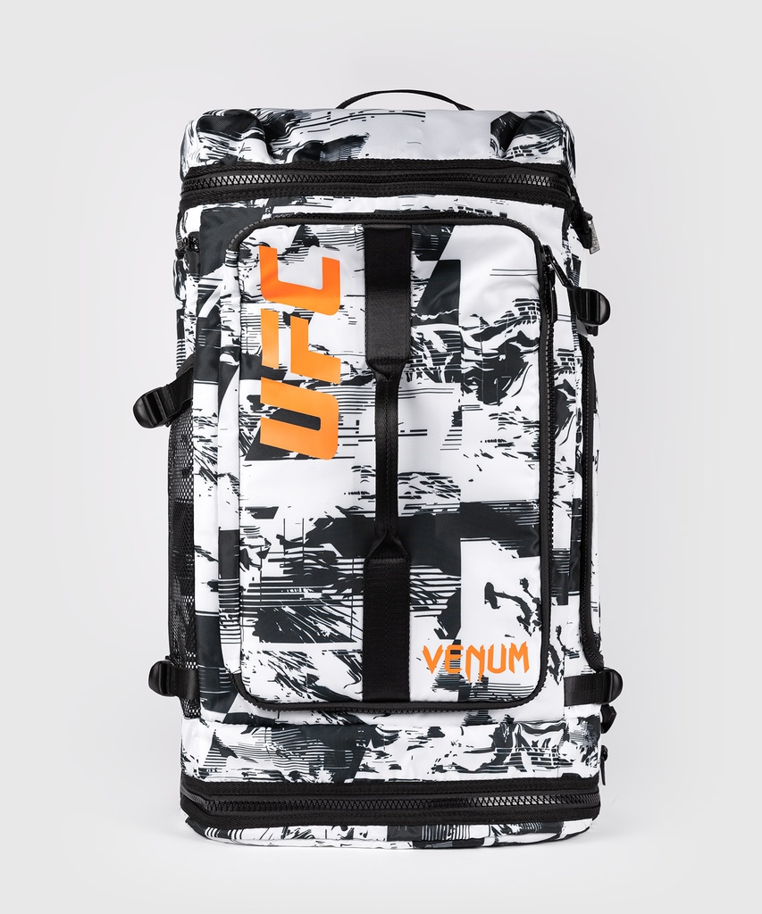 Venum Sporttasche-Rucksack UFC Zenith Authentic Fight Week, Schwarz-Weiß