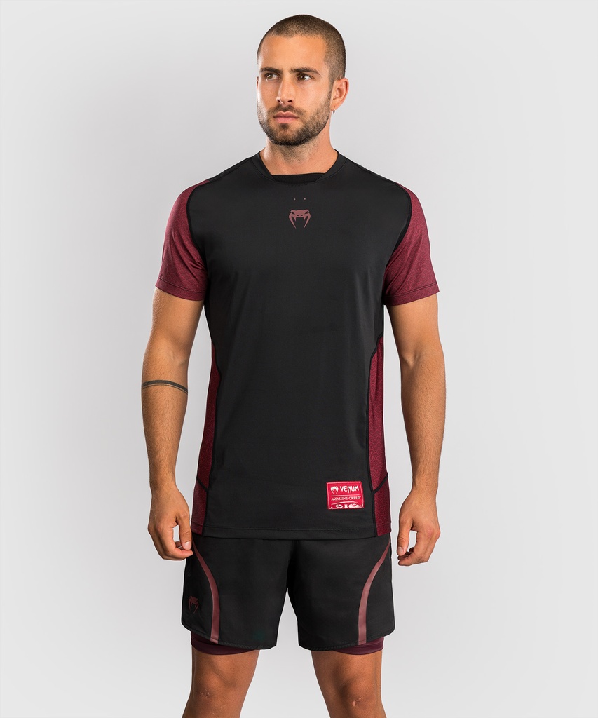 Venum T-Shirt Dry-Tech X Assassin`s Creed Shadows, Schwarz-Rot