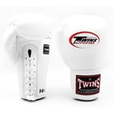 Twins Boxing Gloves BGLL-1 Laces, White