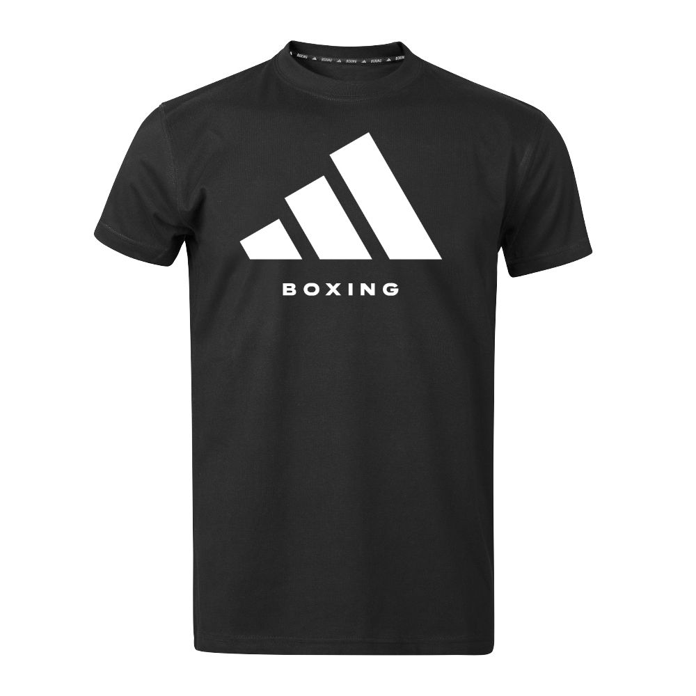 adidas T-Shirt Boxing Community 100% Cotton, Black