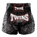 Twins Muay Thai Shorts Rangda, Schwarz
