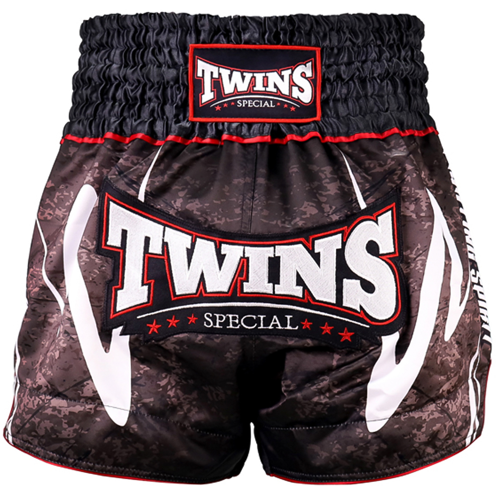 Twins Muay Thai Shorts Rusty, Black