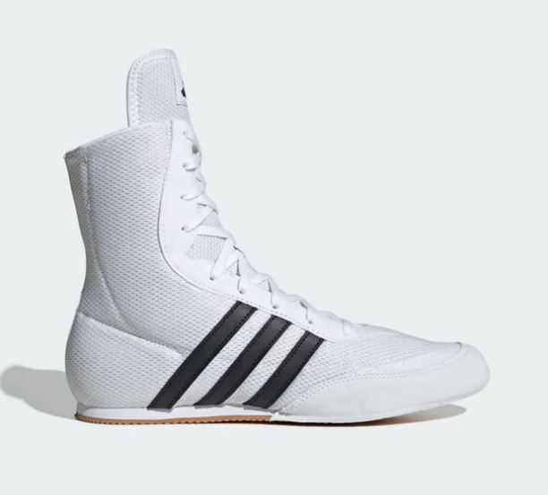 adidas Boxing Shoes Box Hog 2, White-Black