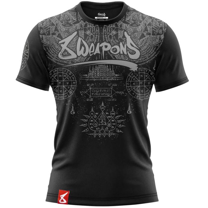 8Weapons T-Shirt Yantra, Schwarz