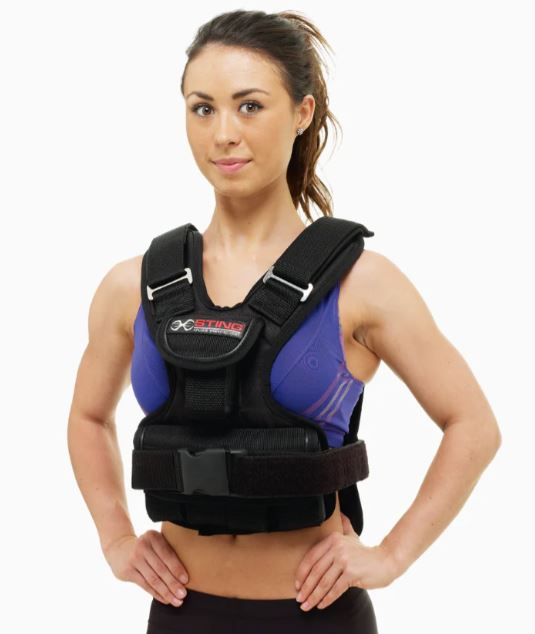Sting Damen Gewichtsweste Xplode 15-25kg, Schwarz