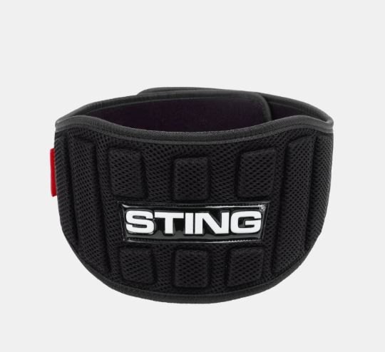 Sting Weightlifting Belt 15 cm, Black
