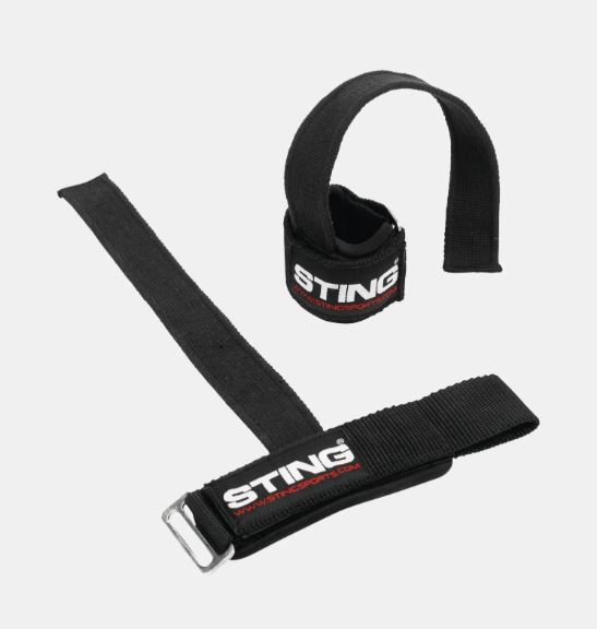 Sting Pro Lifting Straps, Schwarz