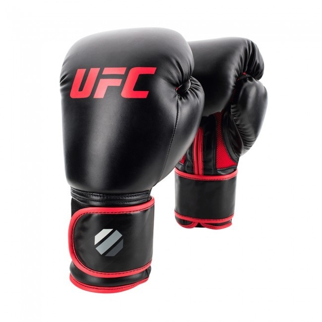 UFC Boxhandschuhe Contender Muay Thai, Schwarz-Rot
