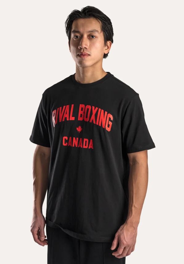 Rival T-Shirt Boxing Canada, Black