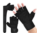 RDX Fitness Gloves L4, Black-Red