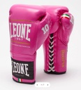Leone Boxhandschuhe Shock Plus mit Schnürung, Pink