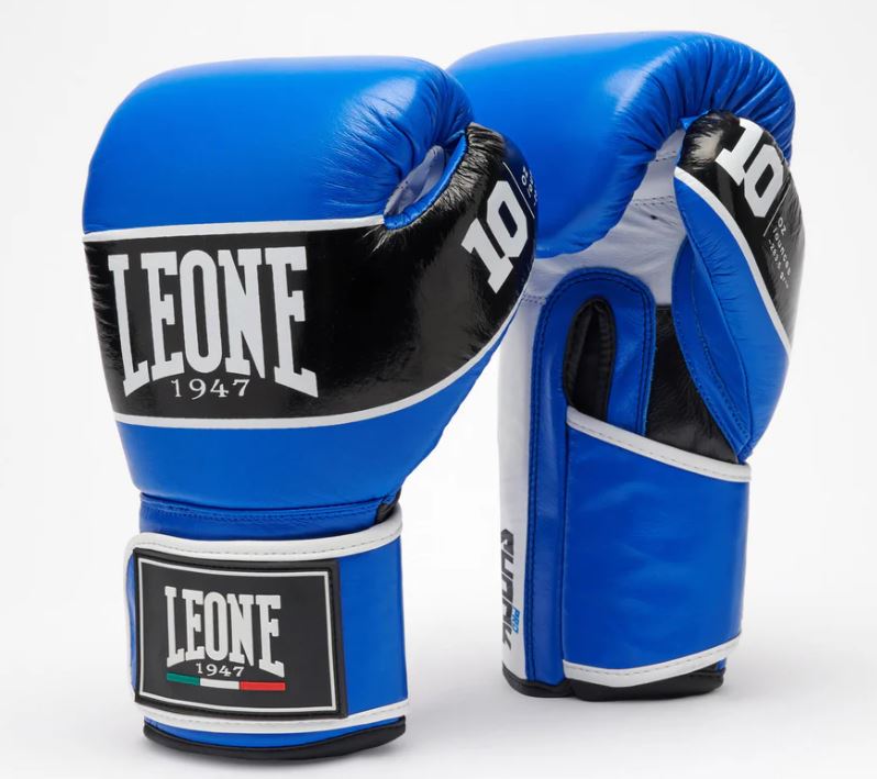 Leone Boxhandschuhe Shock Pro, Blau