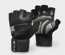 Leone Fitnesshandschuhe Extreme, Schwarz