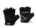 Leone Fitnesshandschuhe Standard, Schwarz