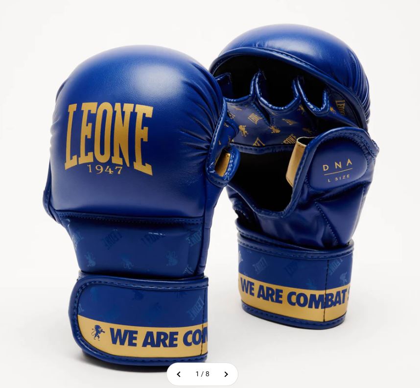 Leone MMA Handschuhe Sparring DNA, Blau
