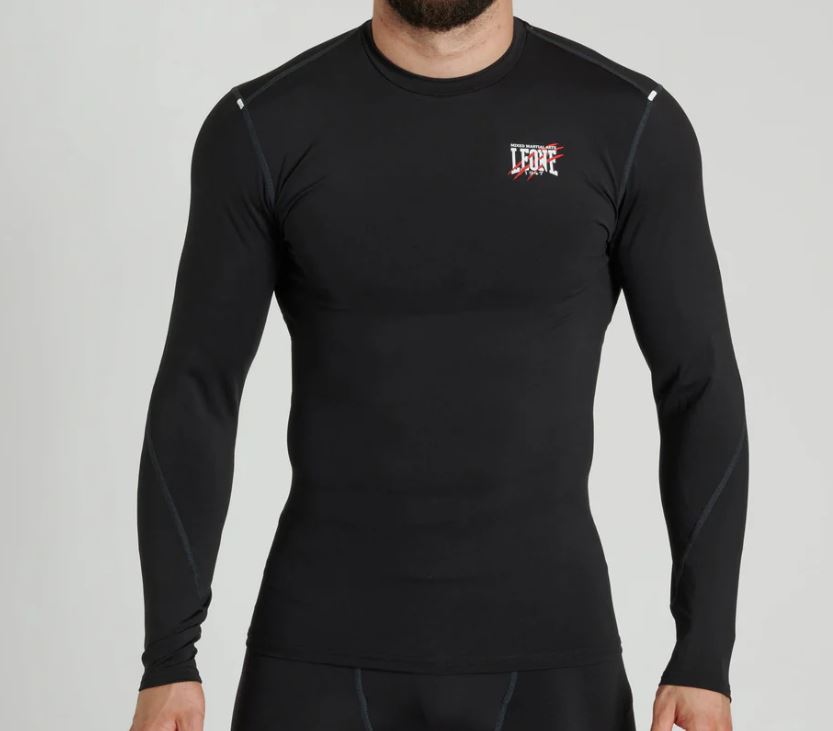 Leone Rash Guard Primal Instinct, Schwarz