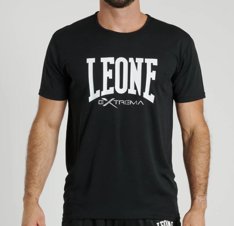 Leone T-Shirt Logo, Schwarz