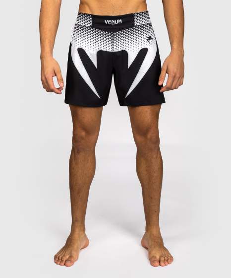 Venum Fight Shorts No Gi, Schwarz-Weiß
