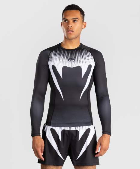 Venum Rash Guard No Gi, Black-White