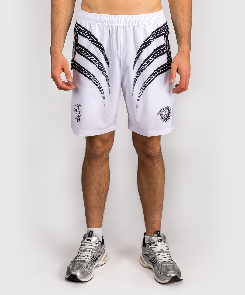 Venum Training Shorts Mike Tyson Tiger, White-Black