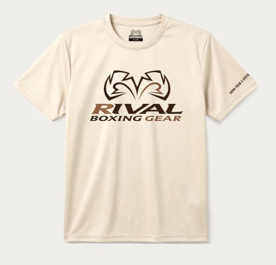 Rival T-Shirt Corpo mit Spandex, Elfenbeinweiß