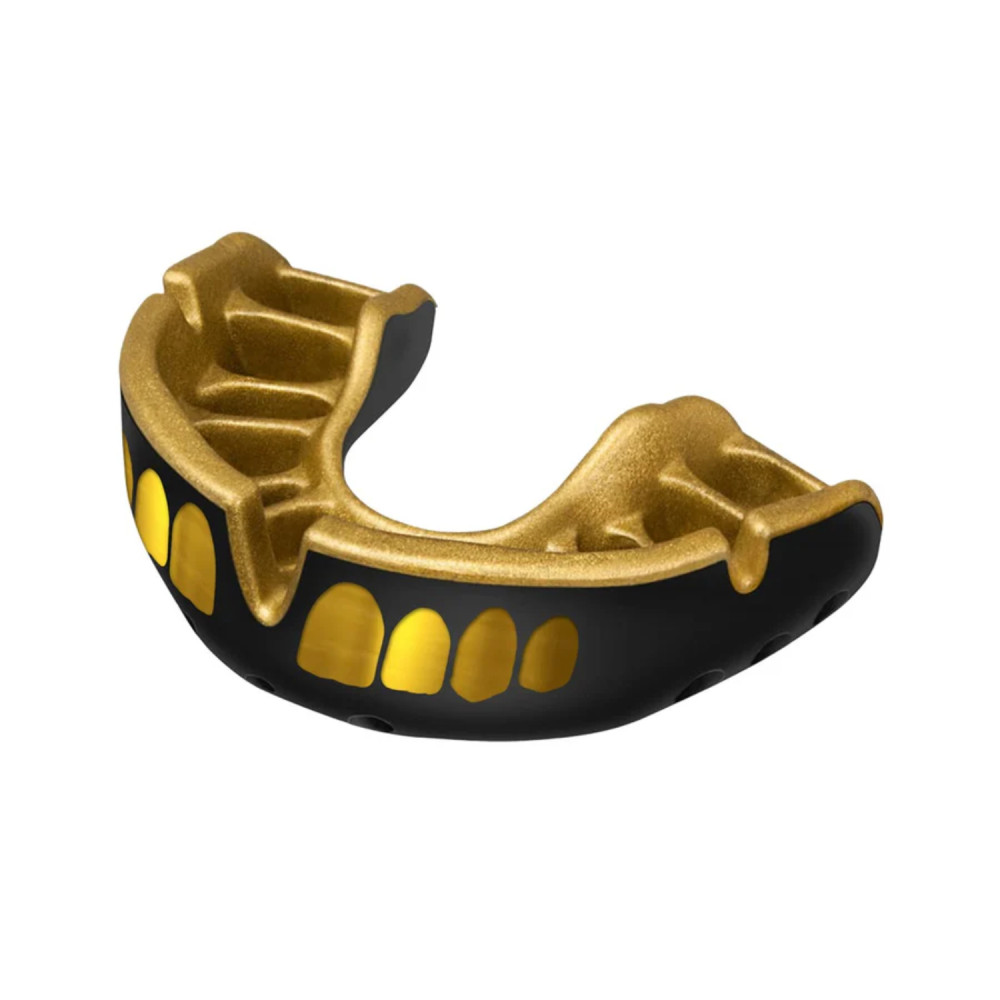 Opro x UFC Mundschutz Gold Grillz, Schwarz-Gold