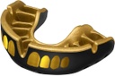 Opro Mouthguard Gold Grillz, Black-Gold