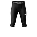 Phantom Compression 3/4 Pants Apex, Schwarz