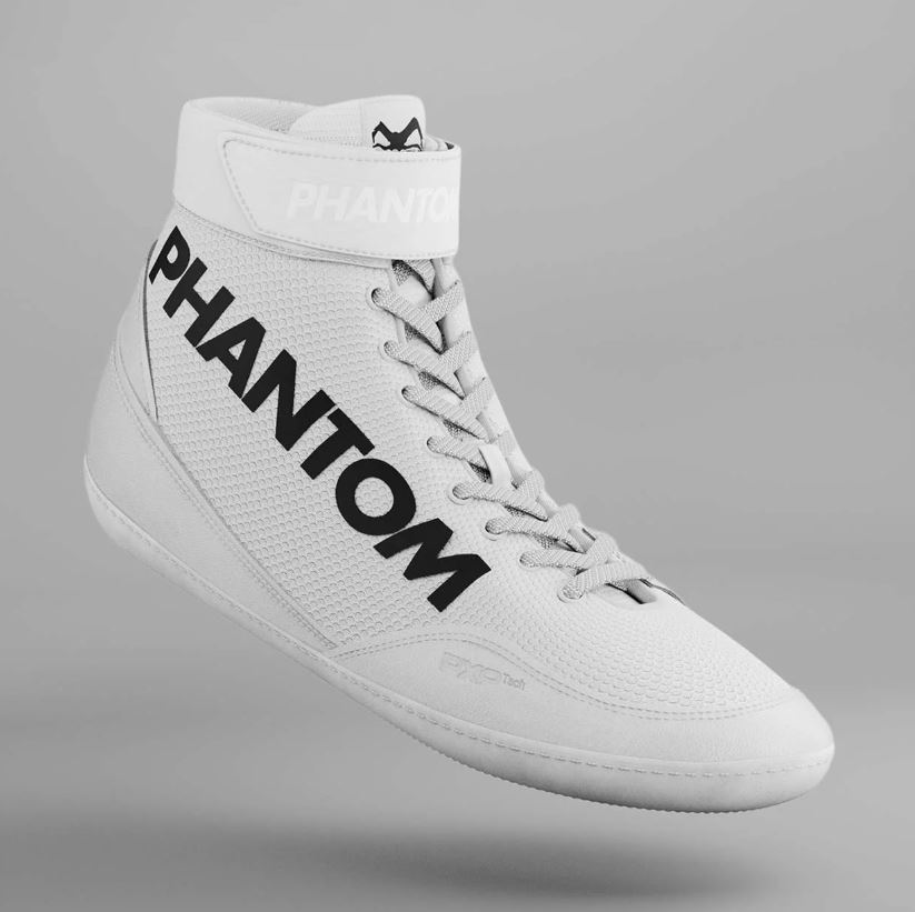Phantom Wrestling Shoes Combat, White